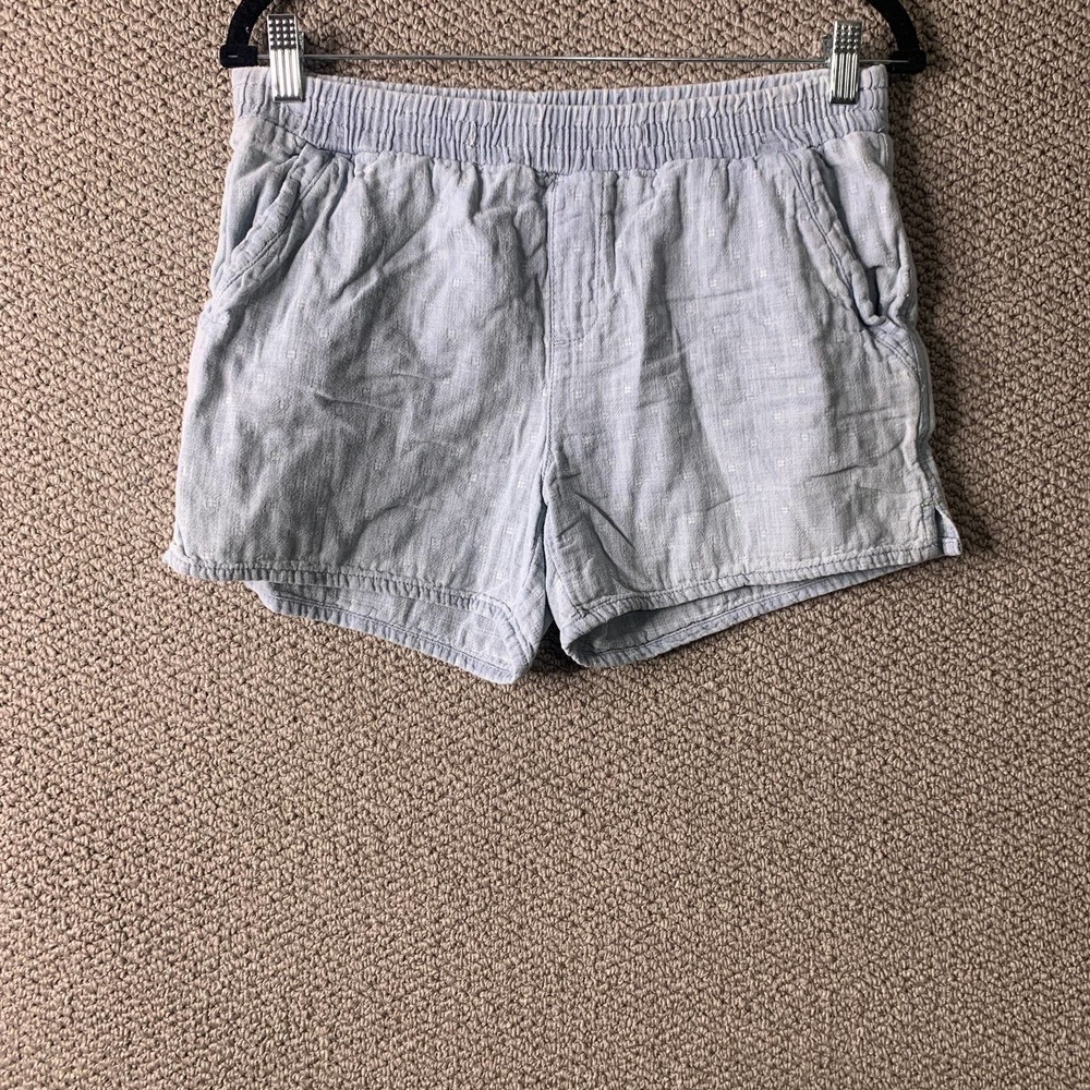 Anthropologie Hei Hei Womens Shorts Size Small Blue Hot Pants Pull On Pocket
